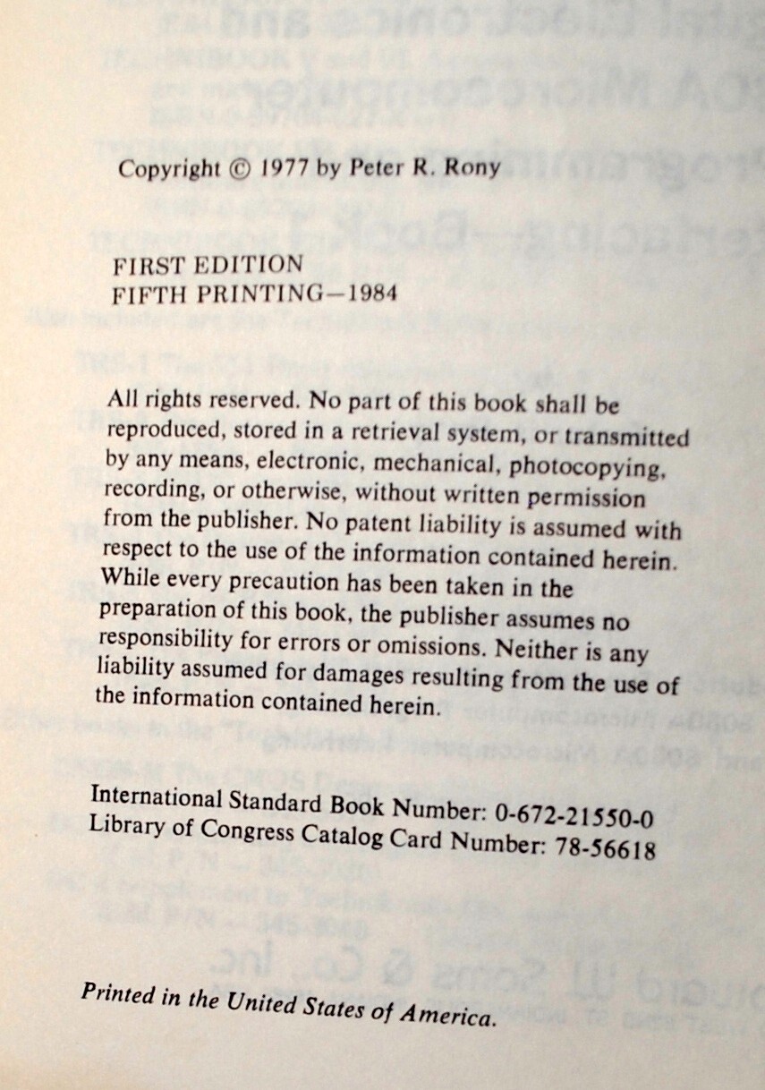 The BUG Book V