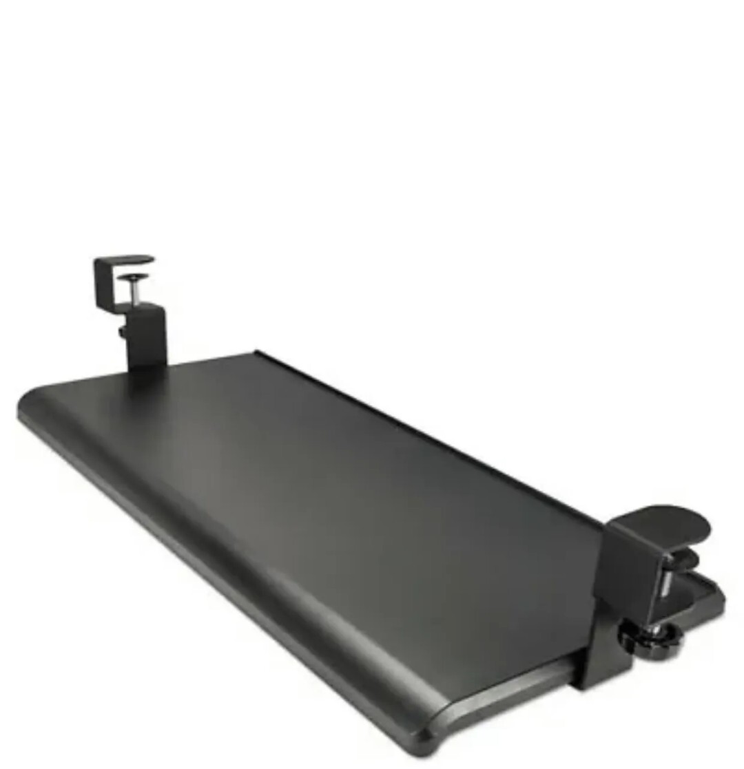 Bontec Black Clamp on keyboard tray
