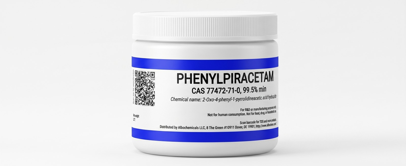 Phenylpiracetam Hydrazide Powder, 25 Grams