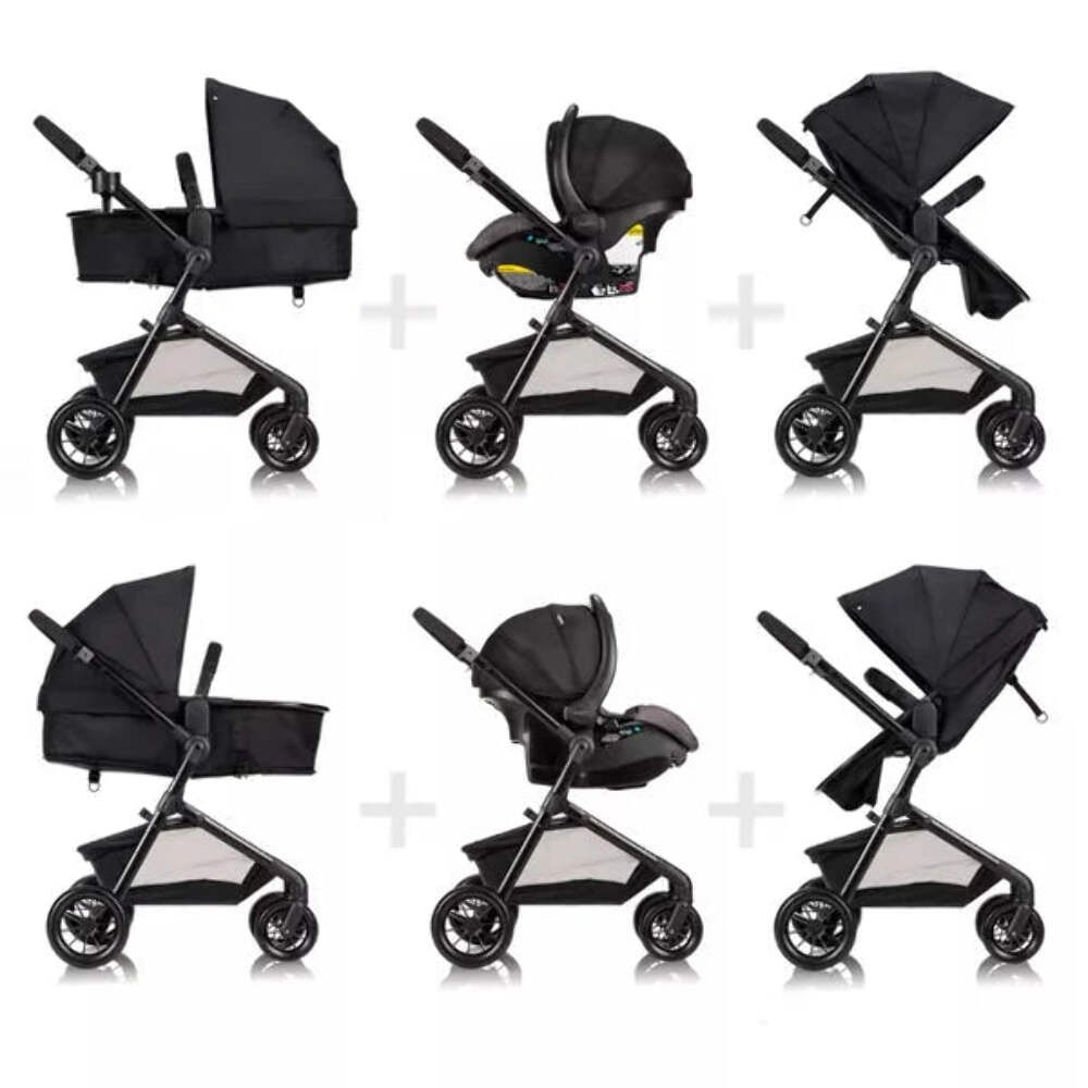 Evenflo Pivot Modular Travel System, Casual Gray (New)