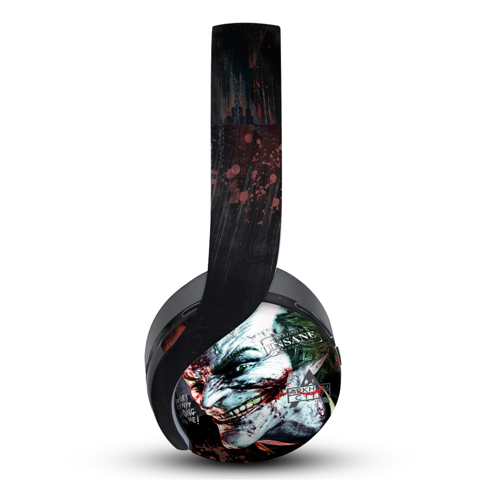 BATMAN ARKHAM CITY GRAPHICS VINYL SKIN FOR SONY PLAYSTATION PS PULSE 3D HEADSET