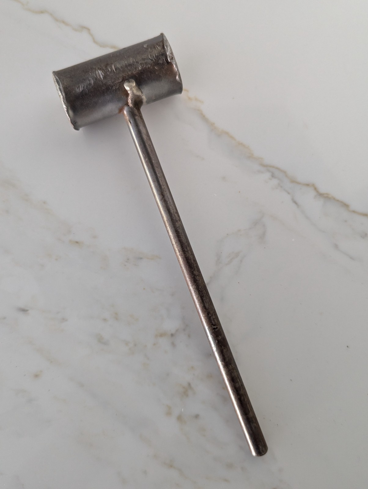 Vintage Hand Forged 9" Steel Mallet