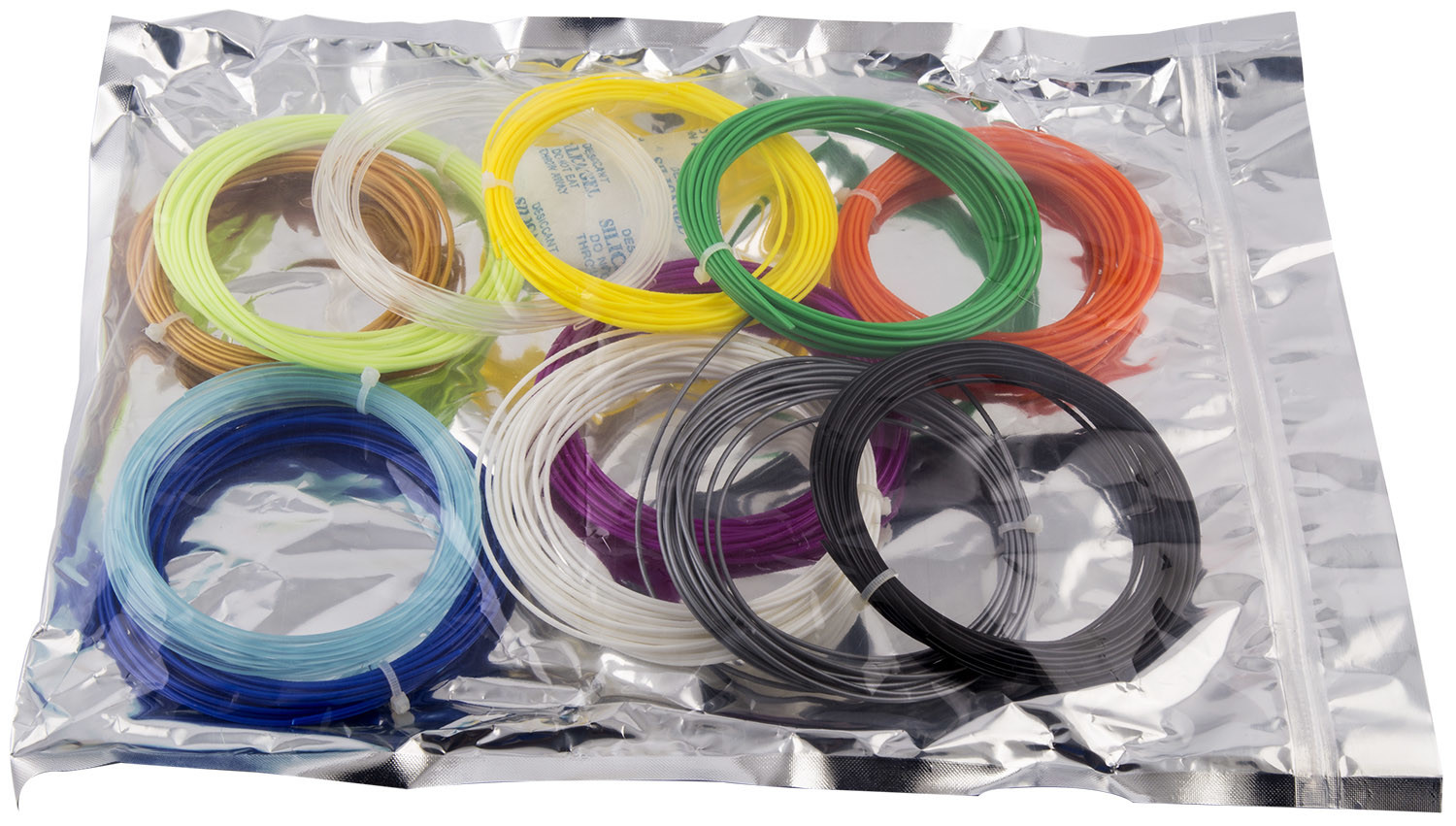 HATCHBOX ABS 3D Pen Filament 1.75mm, 12 Color Sample Pack - 20 Feet Per Color