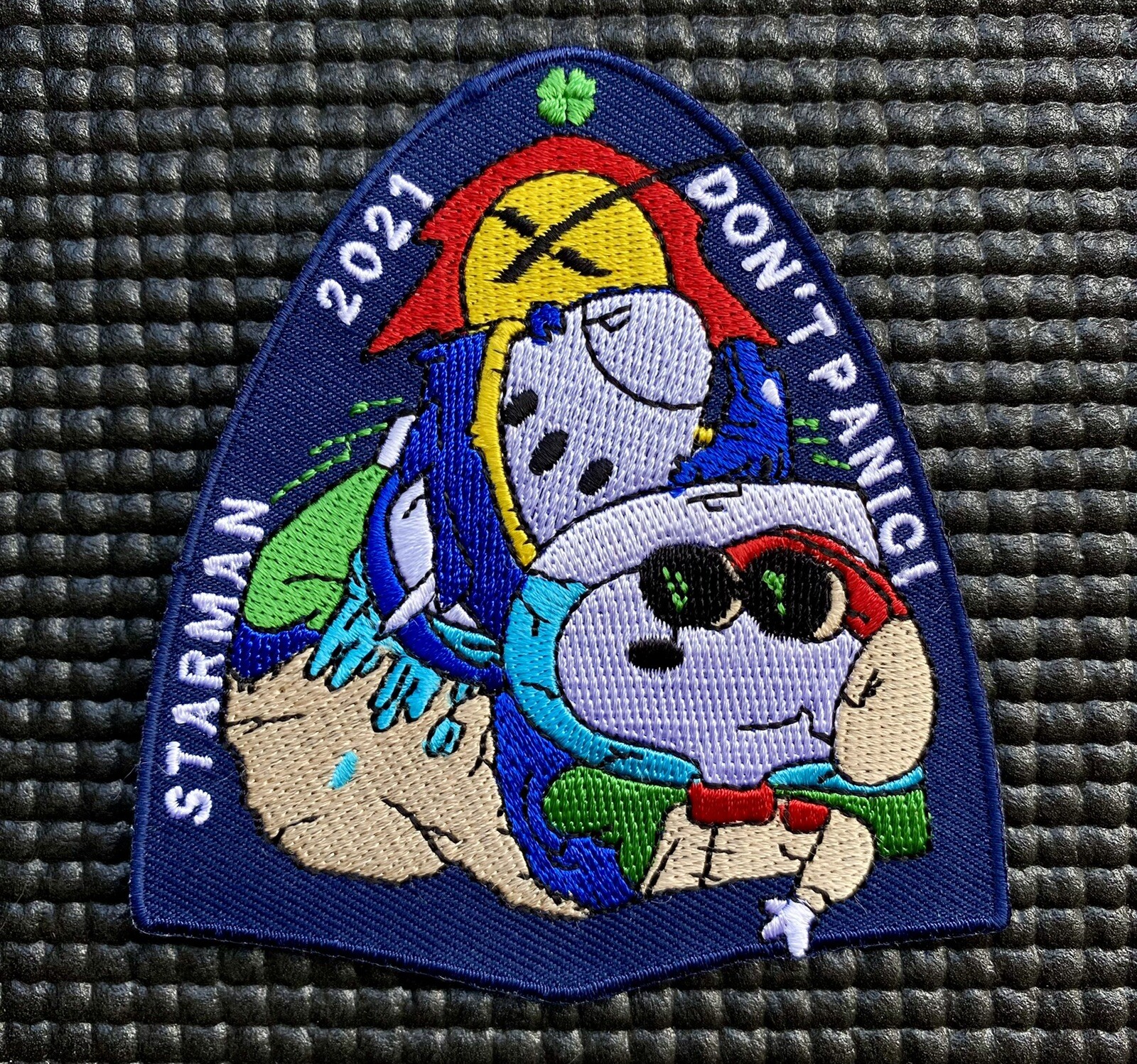 NASA SPACEX STARMAN DONT PANIC 2021 SPACE PATCH - 3.5”