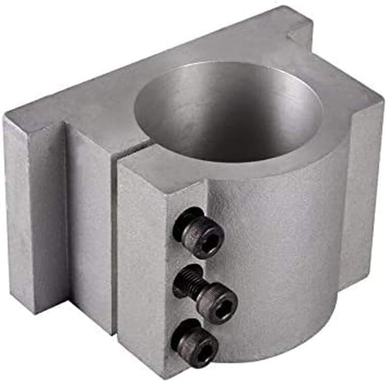 Spindle Motor Mount Bracket Clamp 100mm Diameter for CNC Engraving Machine Grind