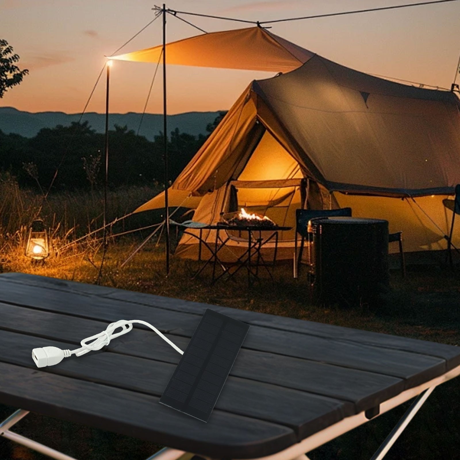 Conveniently Sized 2W Solar Panel Suitable for DIY Projects and Models