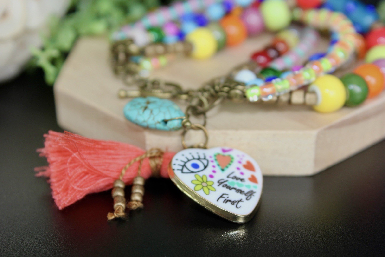 Multicolor Handmade Woman Bracelet