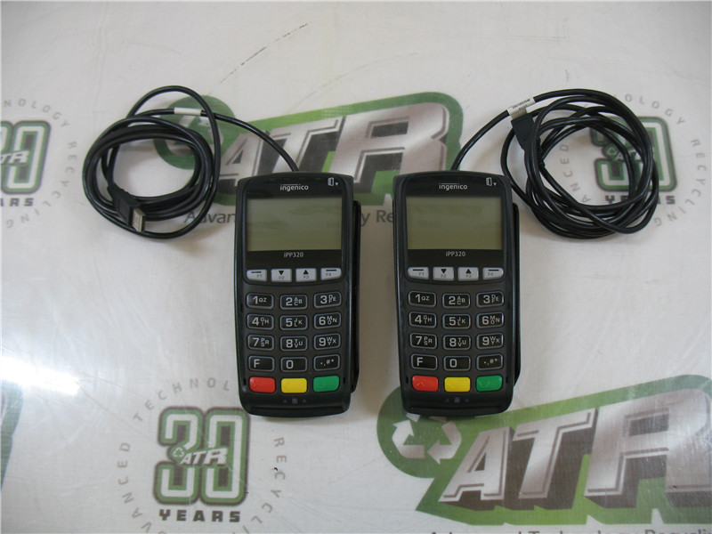 Ingenico iPP320 Pin Pad Payment Terminal Credit Card Reader Lot of 2