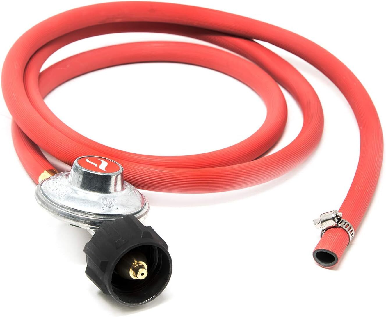 6Ft Brown Outdoor Living Regulator And Hose With 150Cm Connection 5/8 Unf