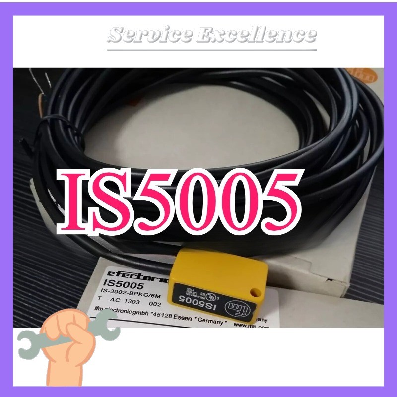 One IS5005 Brand New IFM IS5005 Proximity Switch Sensor Fast Shipping