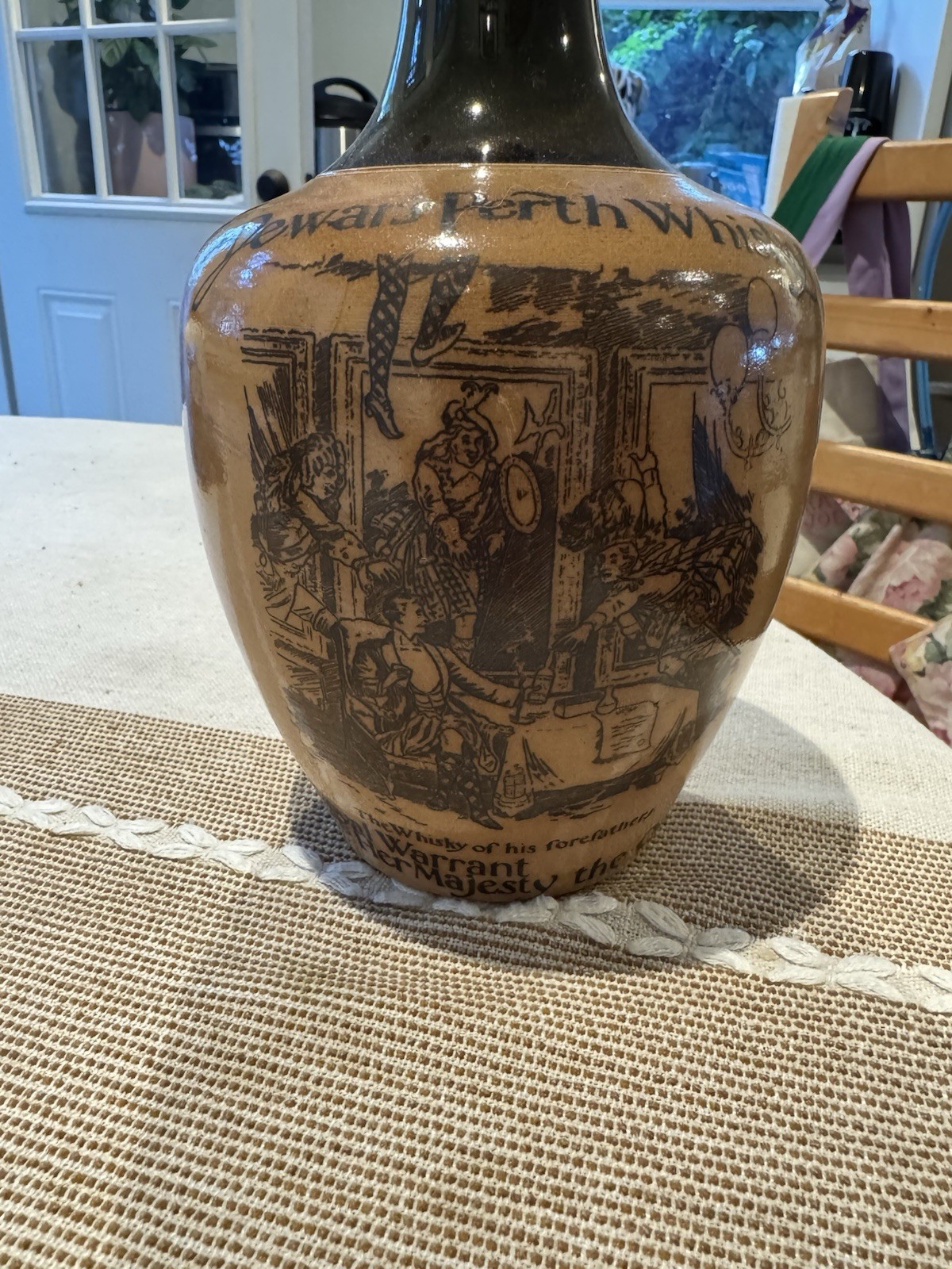 1890-1910 Dewars Perth Whiskey Stone