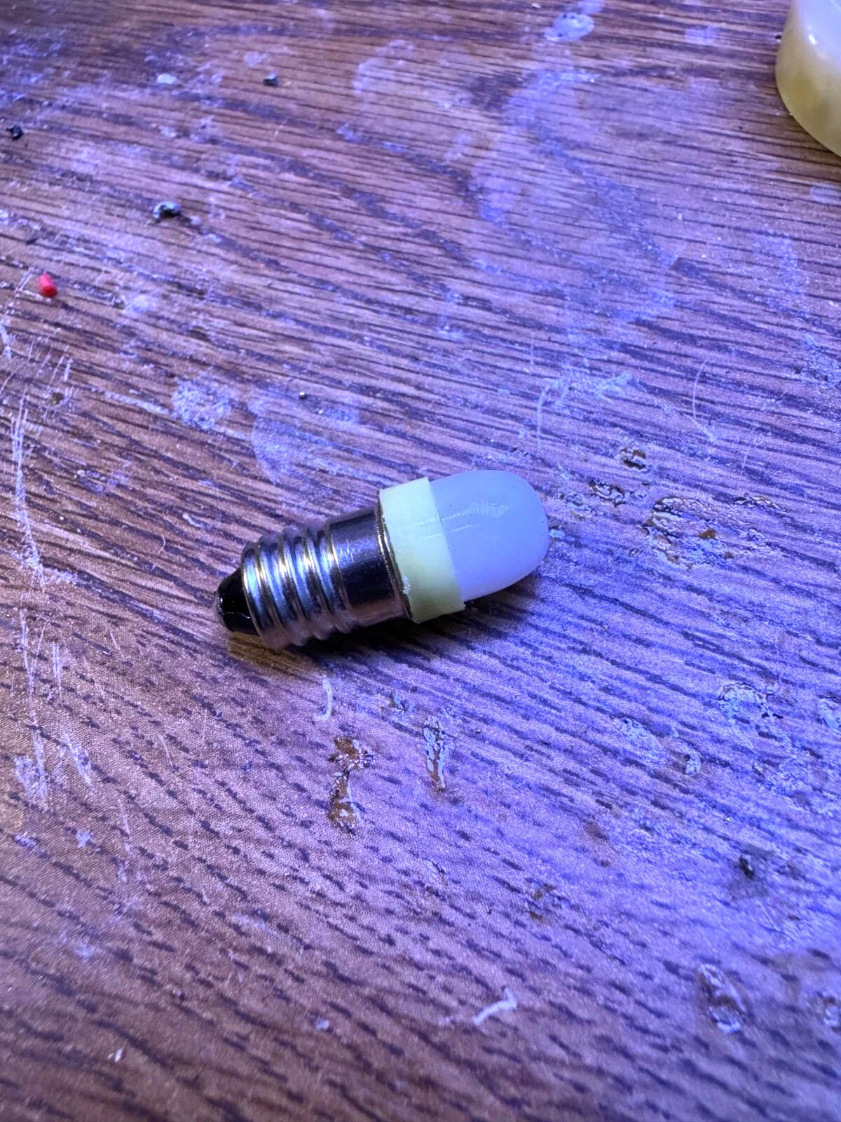 Vintage Heathkit IM-18 voltmeter pilot lamp LED .