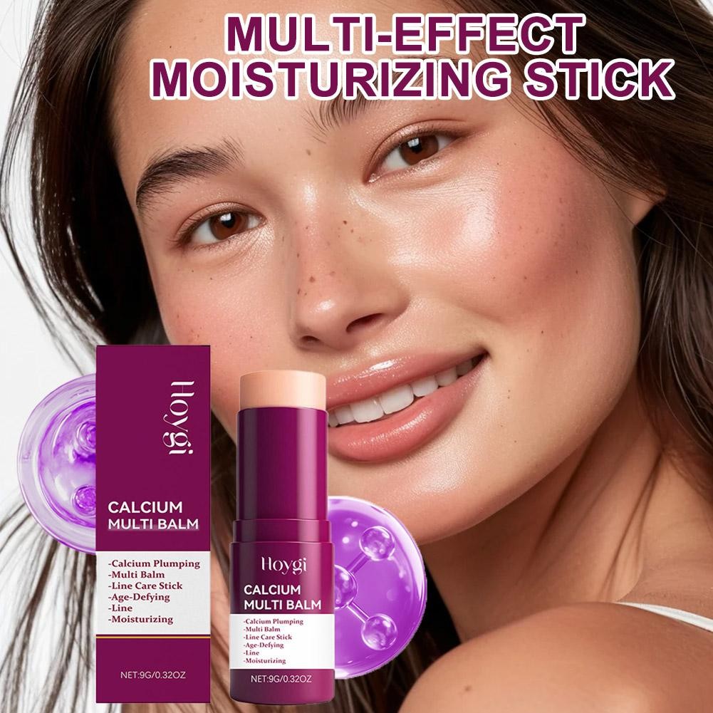Multi-Effect Facial Care Balm Stick - 9g Portable Moisturizing Stick for Fa X2O2