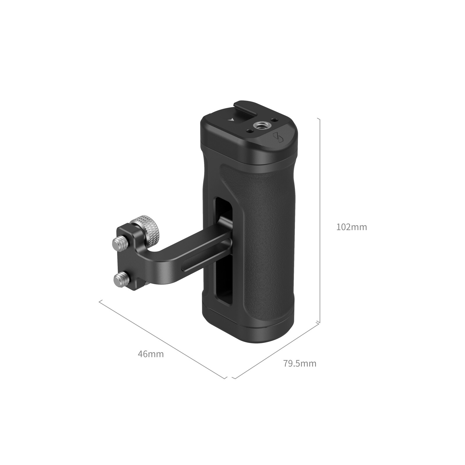 SmallRig Lightweight Mini Side Handle with Dual 1/4"-20 Screw Mount 4755