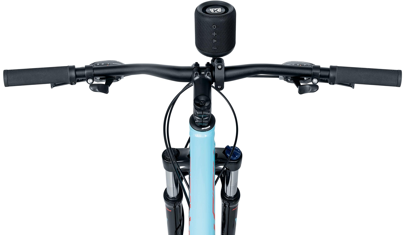 Kuryakyn Handlebar Mount Kit for SideKix Plus Bluetooth Speaker Black