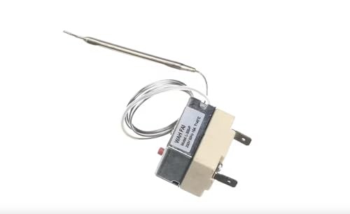 Fits Wisco Hi-Limit Thermostat L‑300‑P – 140 °C, 250 V, 15 A, Manual Reset
