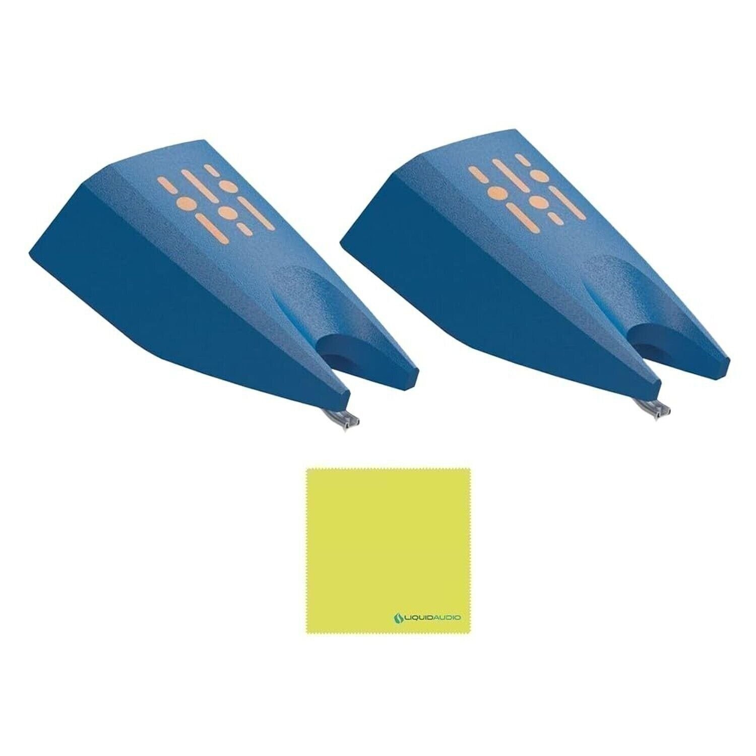 Ortofon Replacement Stylus CC MKII DJ 2-Pack Bundle with Liquid Audio Instrum...
