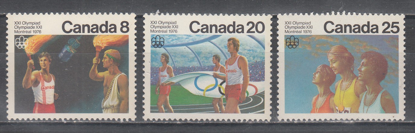 W CANADA 0681-683 MONTREAL OLYMPIC
