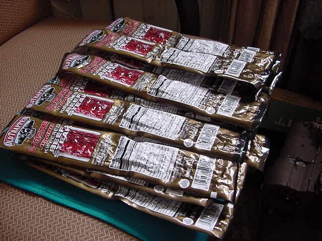 10 - Old Trapper Old Fashioned Jumbo Steak Kippered Beef Jerky~ 10pcs 2 oz. Each