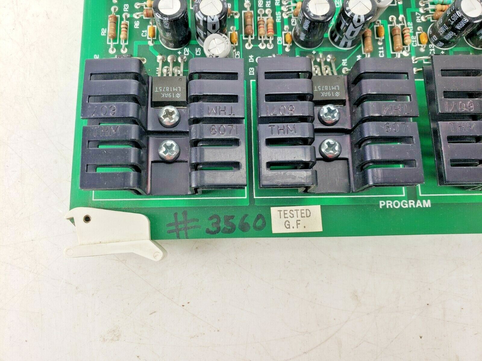 Bogen Multicom 2000 Analog Card MCACA Intercom System Used AS IS MCACB #1