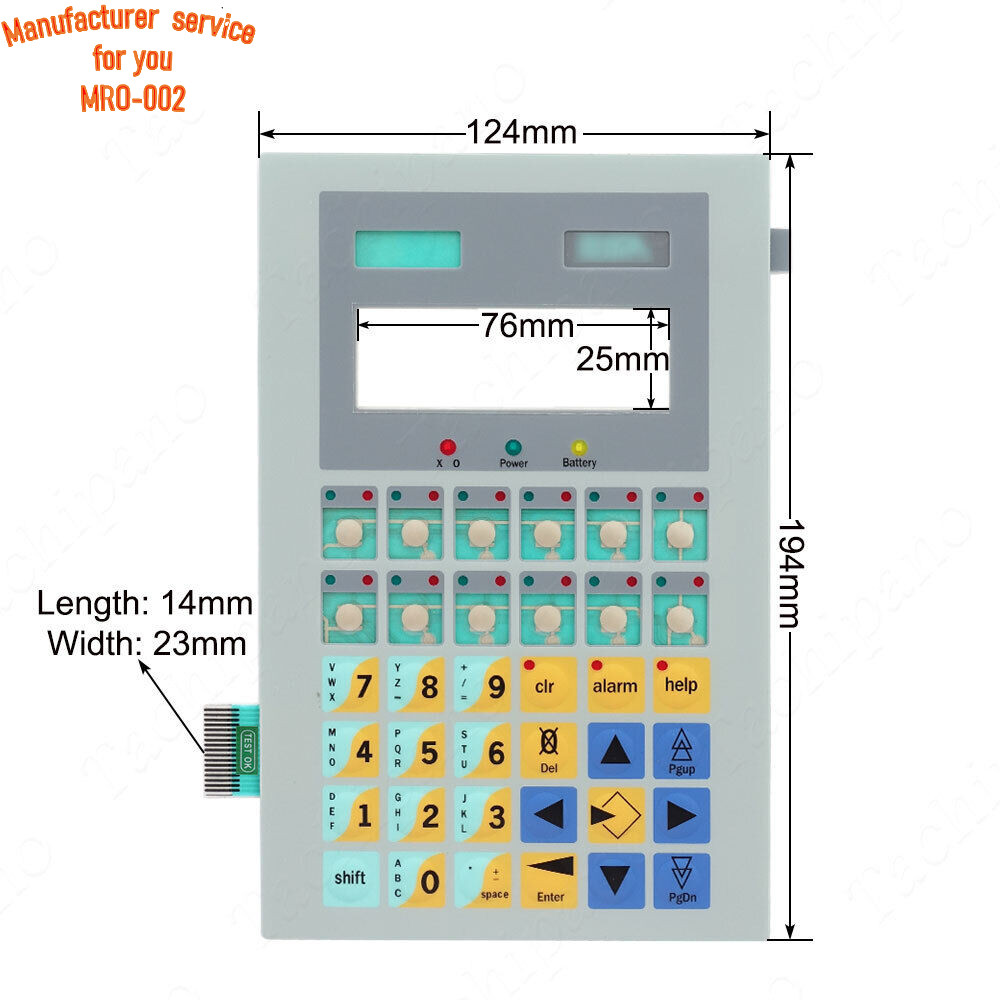 Membrane Switch for ESA VT510 VT5100000 Keypad Keyboard Fast delivery