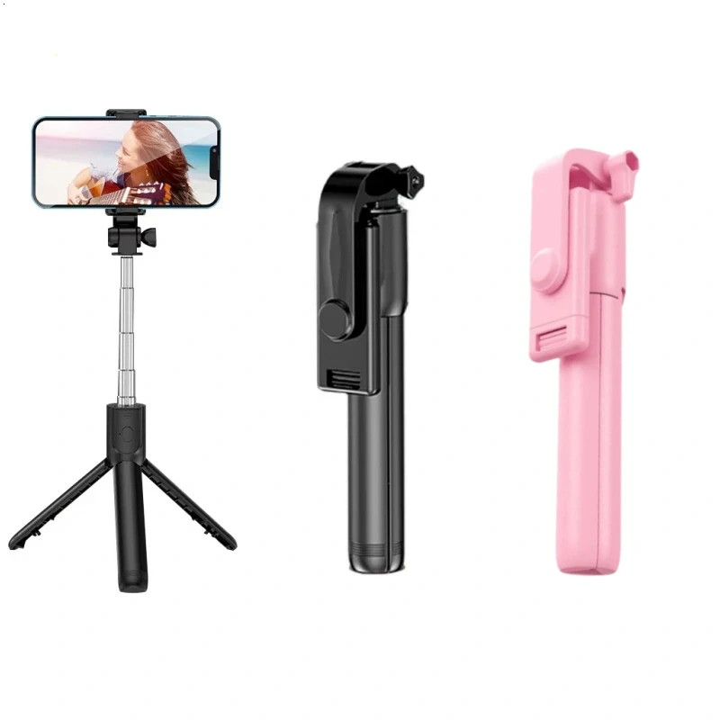 Selfie Stick Tripod Bluetooth Wireless Remote Stand For iPhone 15 16 Pro Max Lot