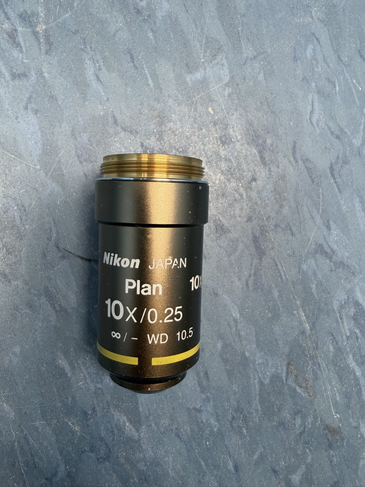 Nikon Plan 10x / 0.25 Oil ∞ / - WD 10.5  w/ Free Shipping  Warranty Eclipse E400