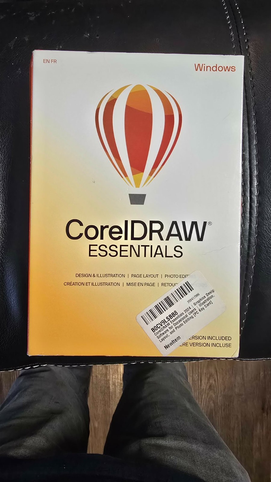 CorelDRAW Essentials 2024 Windows Retail Box Genuine License-Key Included LATEST