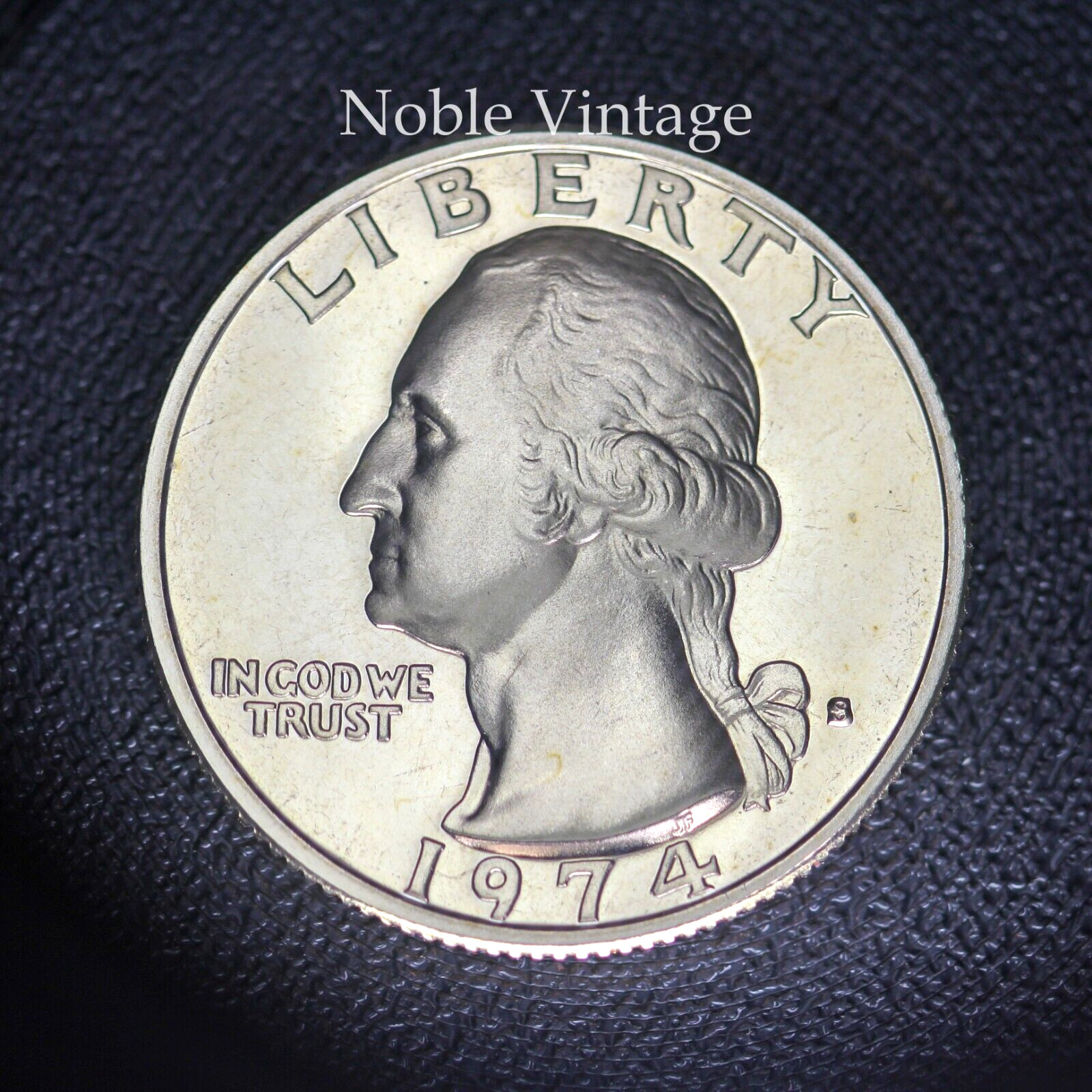 1974 S Proof Washington Quarter - From a Clad Proof Set