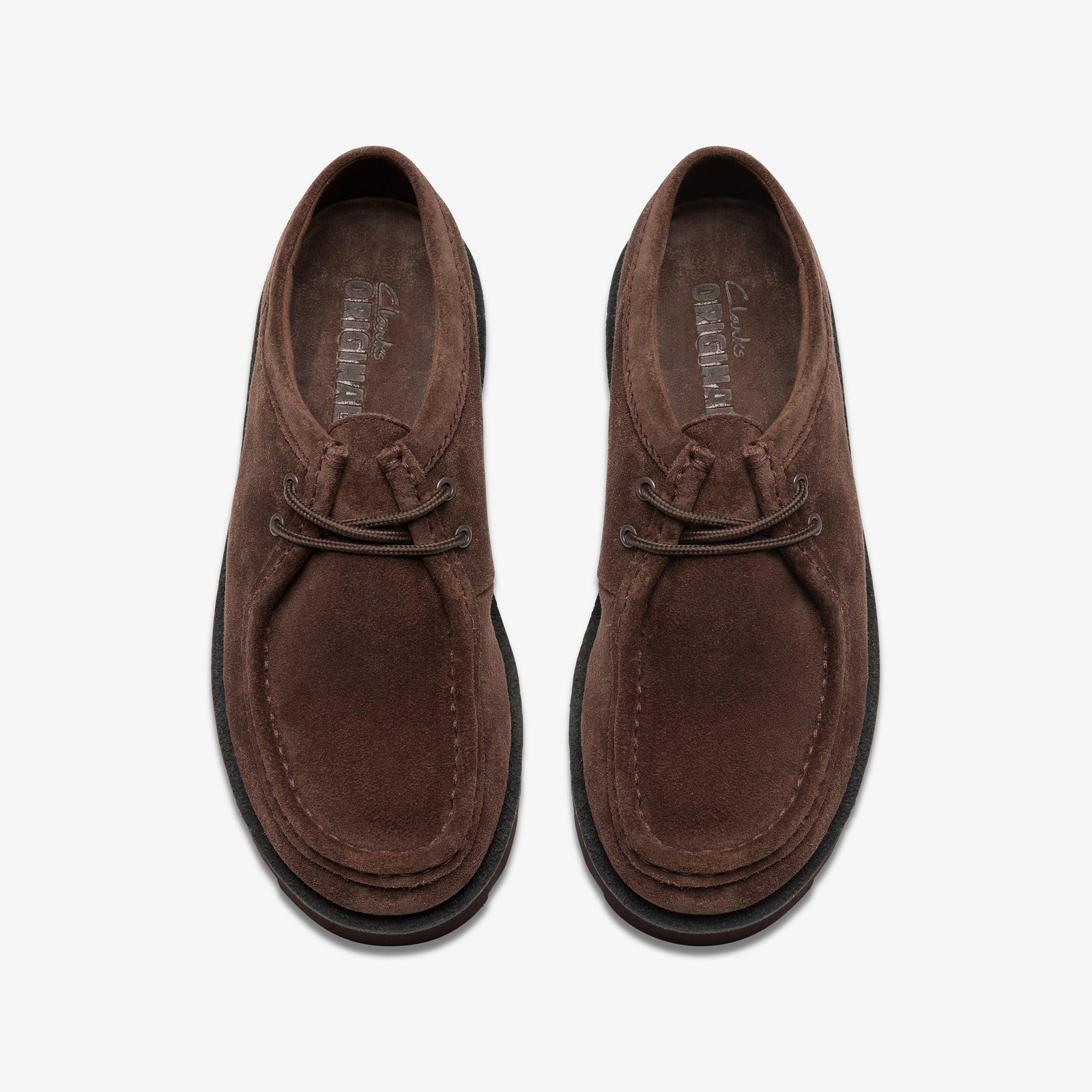 Clarks Mens Meare Walla Brown Suede 26182840