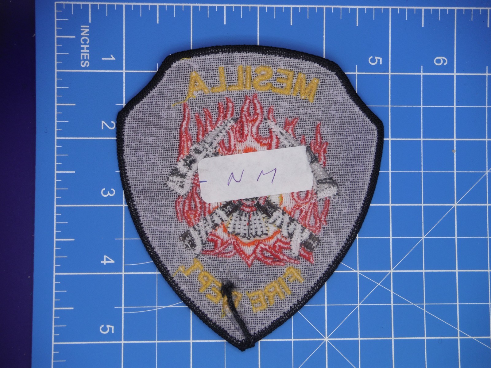 Mesilla New Mexico Fire Dept patch
