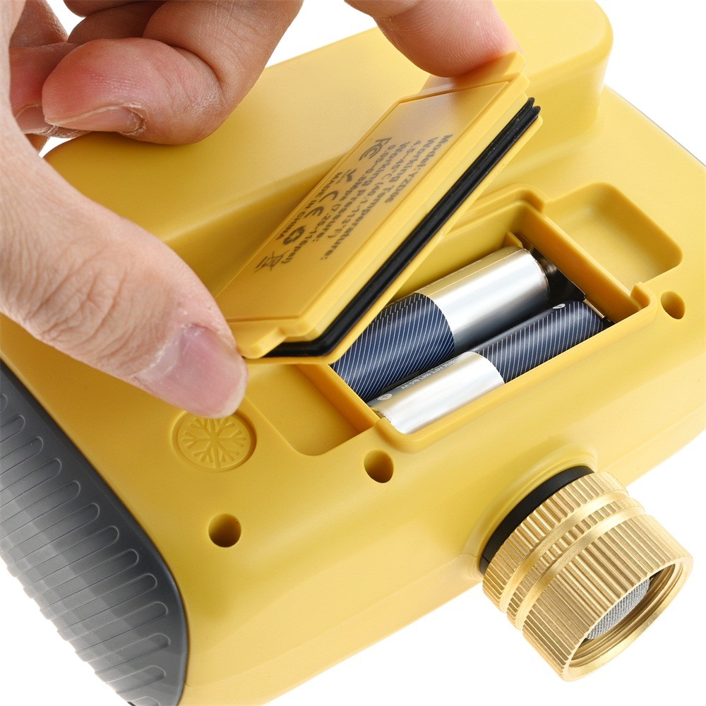 Smart Irrigation Computer 3 Zone Sprinkler Timer With Brass Inlet Hose Timer