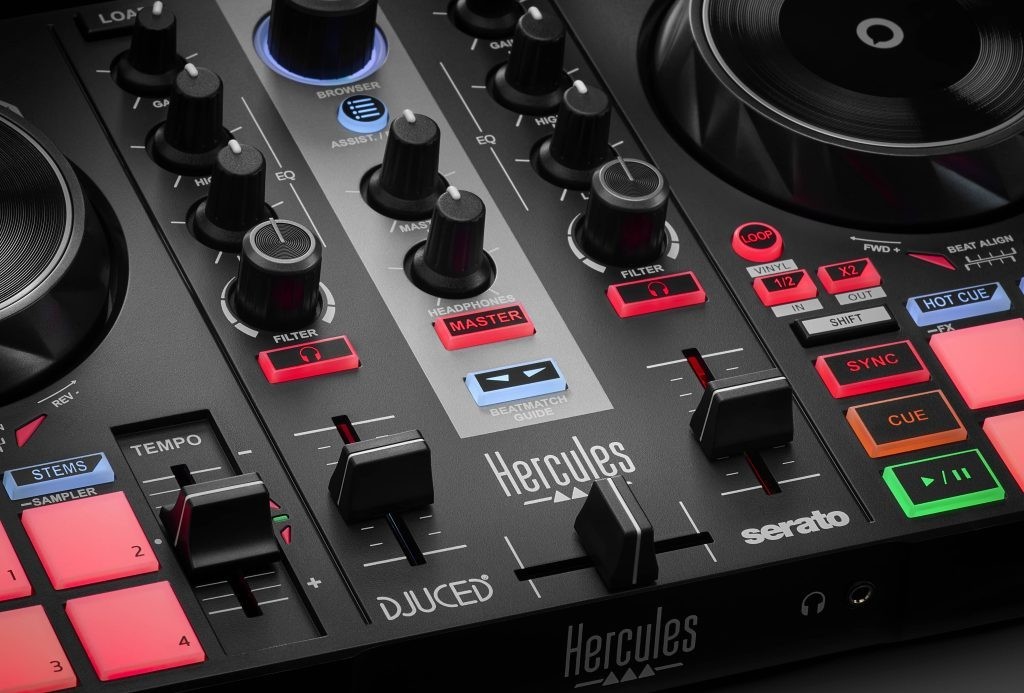 Hercules Inpulse 200 mk2 2-Channel compact Serato DJ Lite Controller