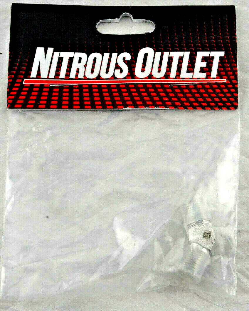Nitrous Outlet 1/8" Npt Male x 1/8" Npt Male 45 Degree 00-01121 Free Shipping