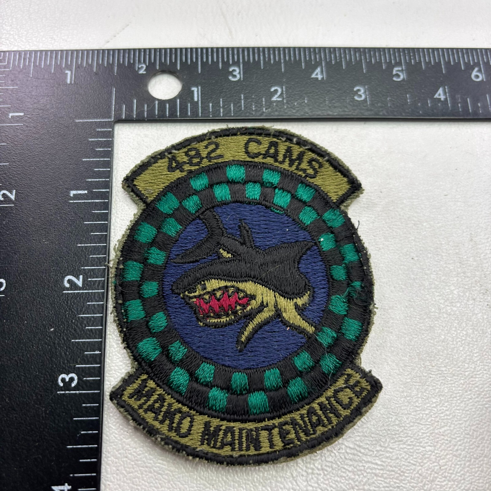 USAF 482ND CAMS CONSOLDIATED AIRCRAFT MAINTENANCE SQUADRON Air Force Patch 40WN