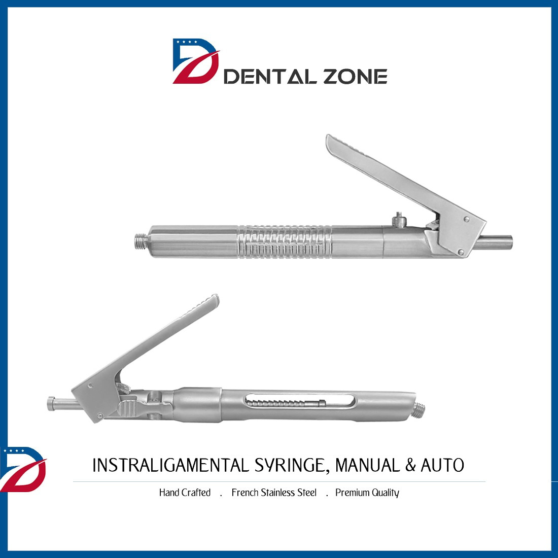 DENTAL INTRALIGAMENTAL SYRINGE, 1.8ML PEN STYLE “SET OF 2” NEW