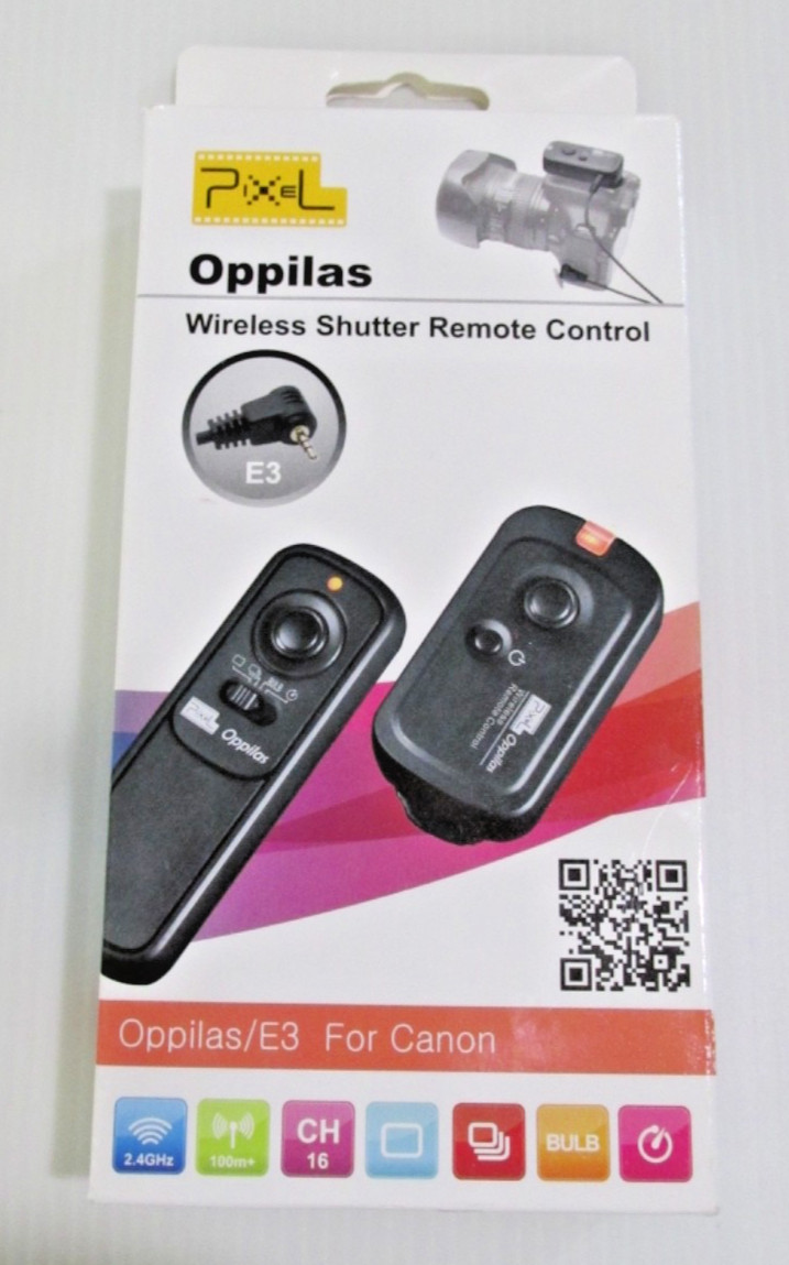 NEW Pixel Oppilas 2.4GHz Digital Wireless Remote E3 For Canon