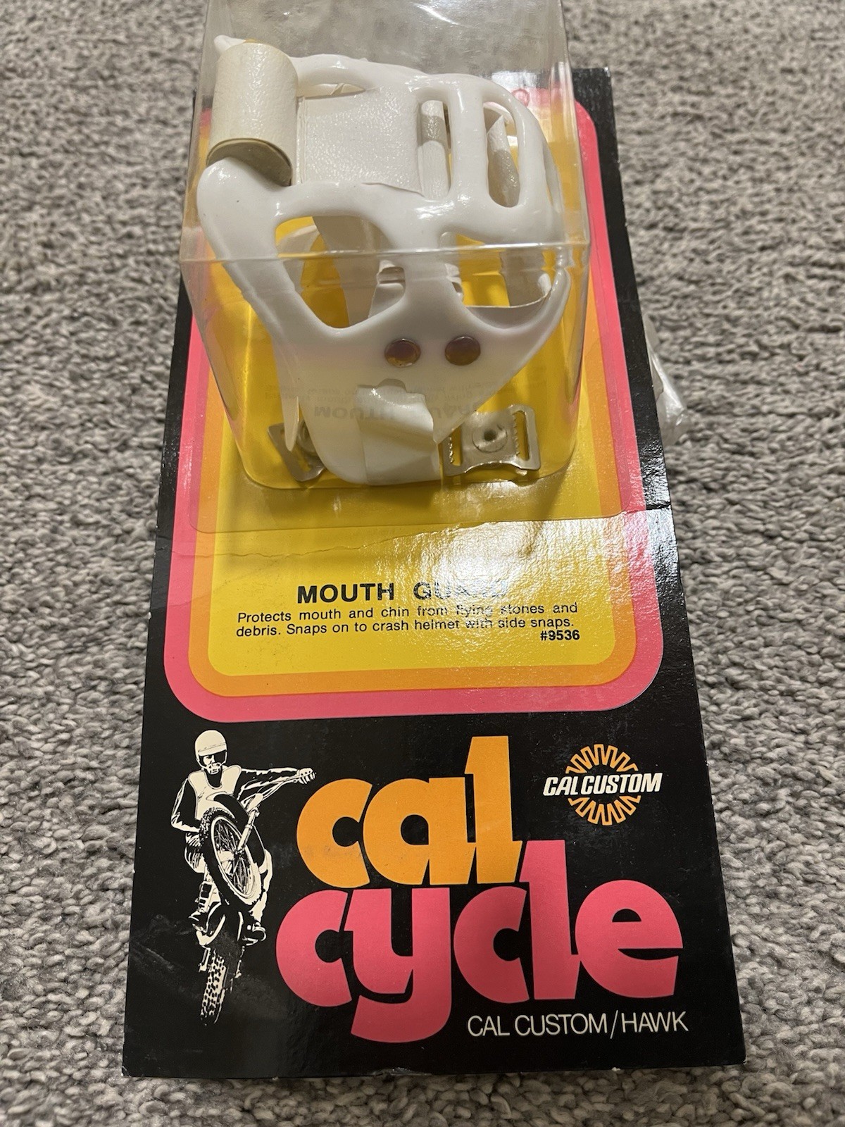 1960s / 1970s Vintage Moto-Cross Dirt Bike Mouth Guard