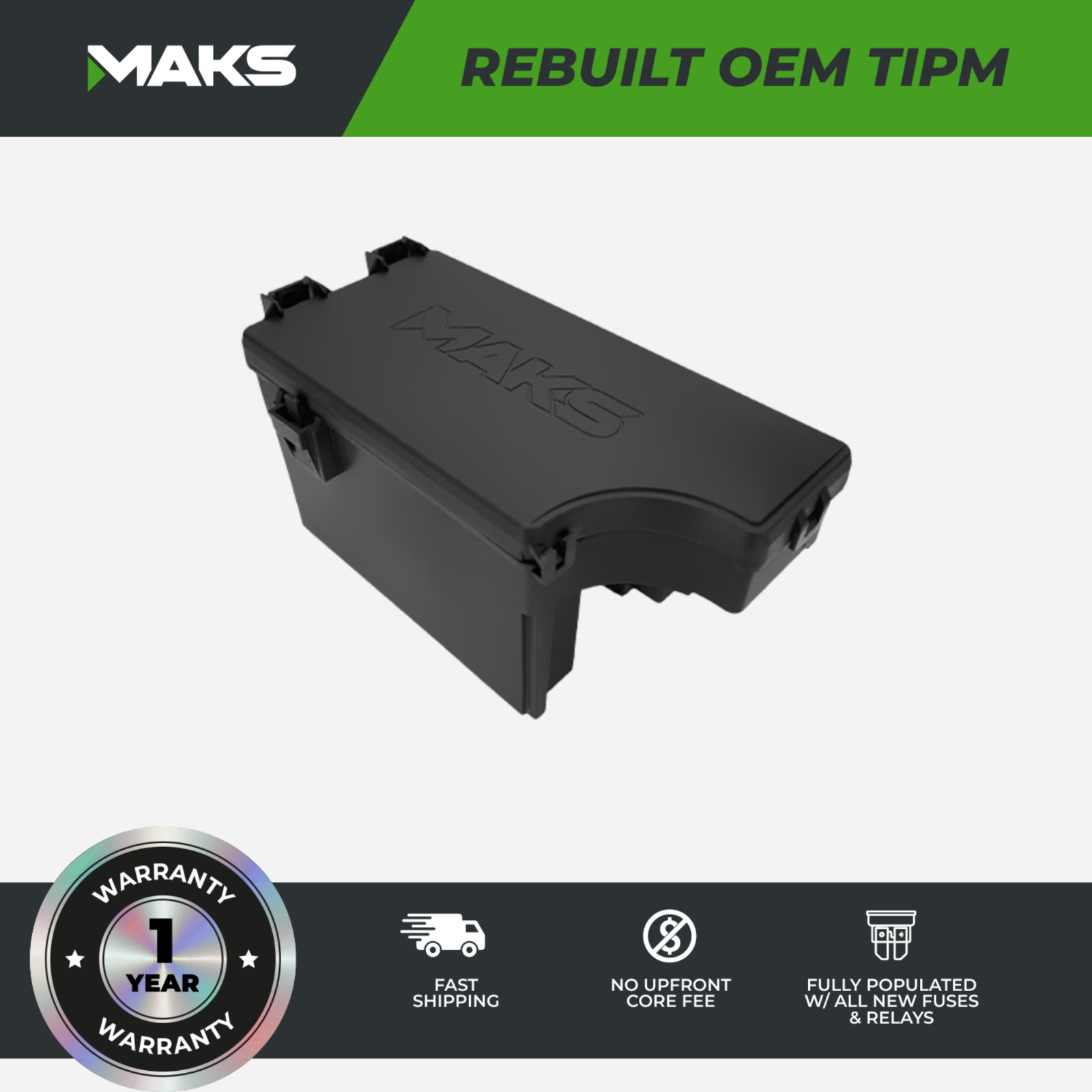 2011-2014 Chrysler Dodge OEM Rebuilt TIPM Fuse Box 68235271 1 YEAR WARRANTY