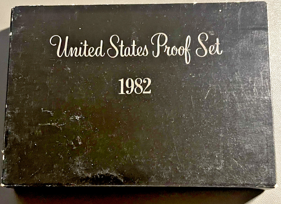 1982 Clad Proof Set U.S. Mint Original Government Packaging OGP