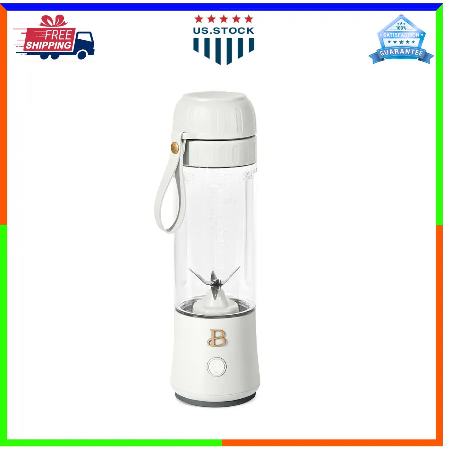 Beautiful 16 oz Portable Blender 2.0 70W White Icing by Drew Barrymore
