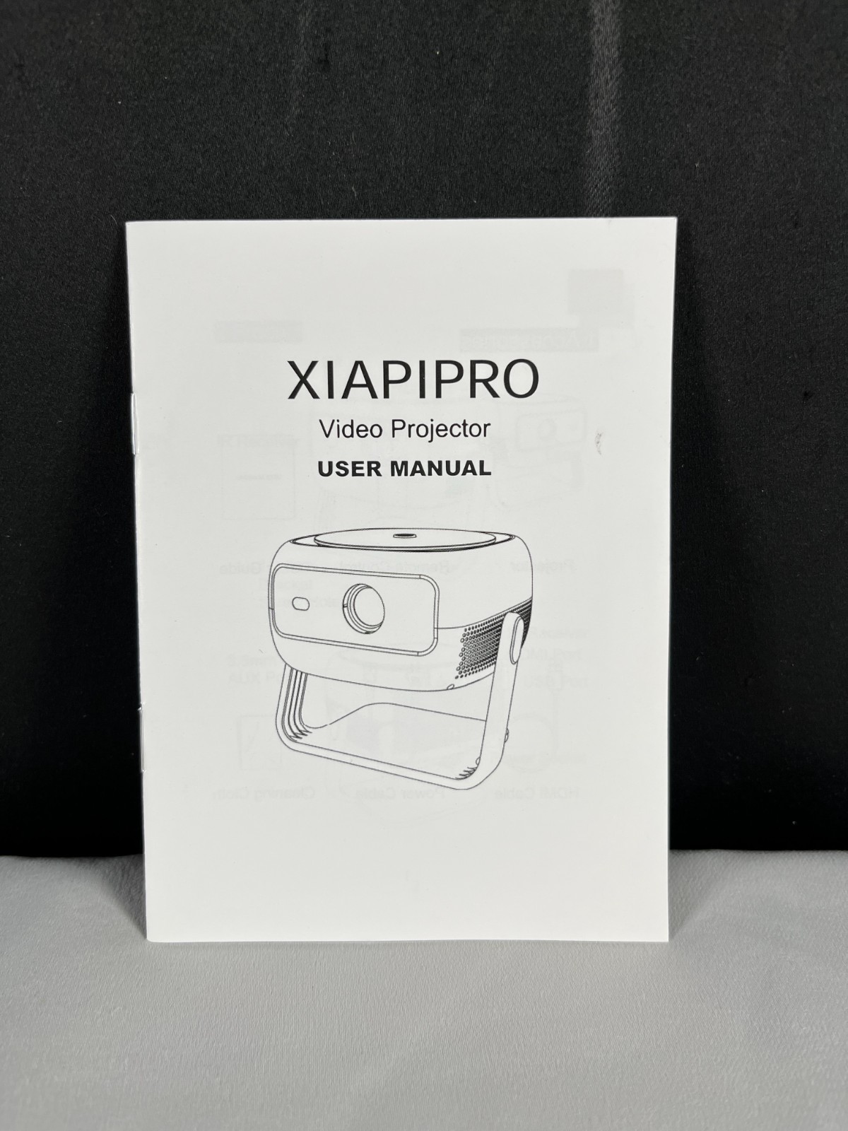 Xiapi Pro S3-Pro White Remote Control High Defintion Video Projector Bundle