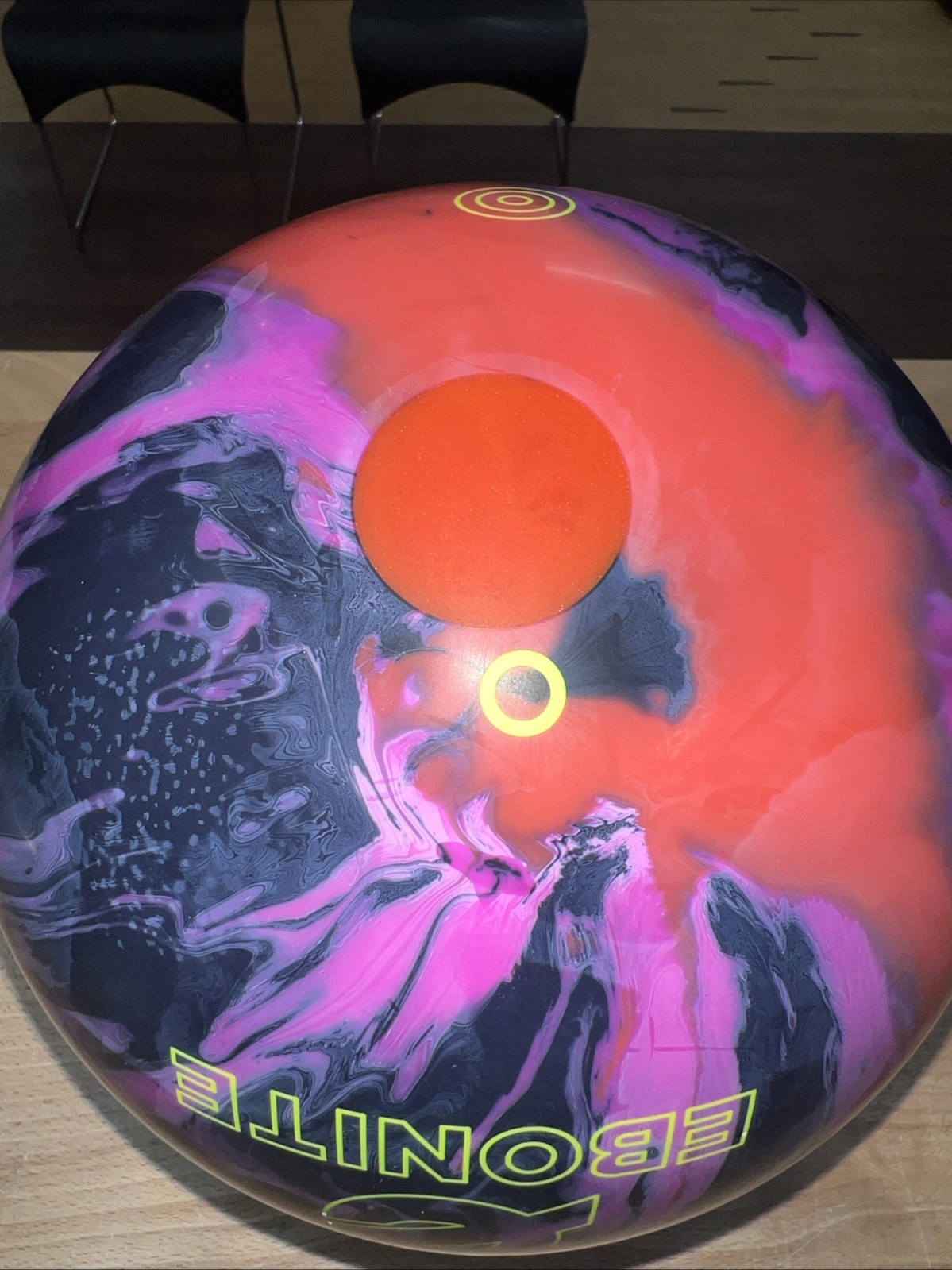 Ebonite Entity Solid USED 15# Reactive Single Drill Bowling Ball