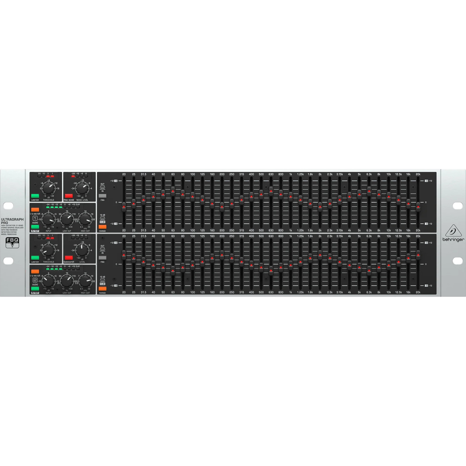 Behringer FBQ6200HD 31-Band Stereo Graphic EQ