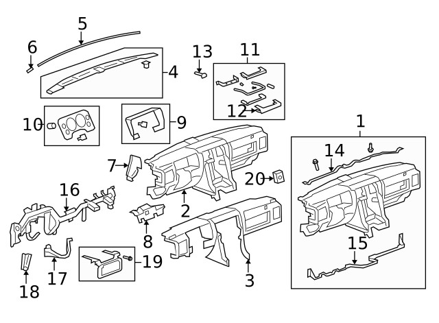 Genuine GM Upper Seal 15890468