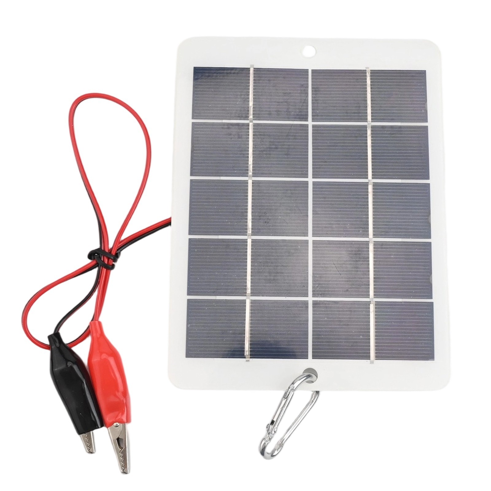 Solar Made Easy Portable 10W 5V Panel with Secure Attachment for Outdoors