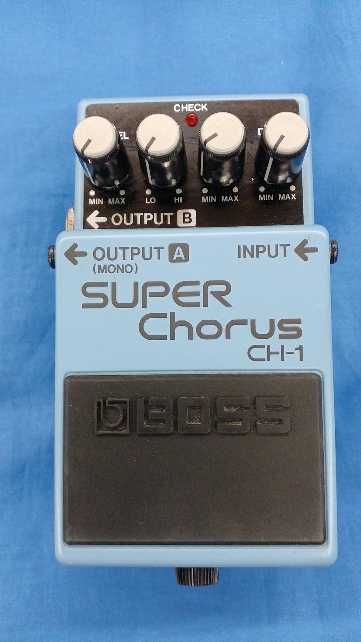 BOSS CH-1 Super Chorus Stereo Guitar Pedal Japan Used