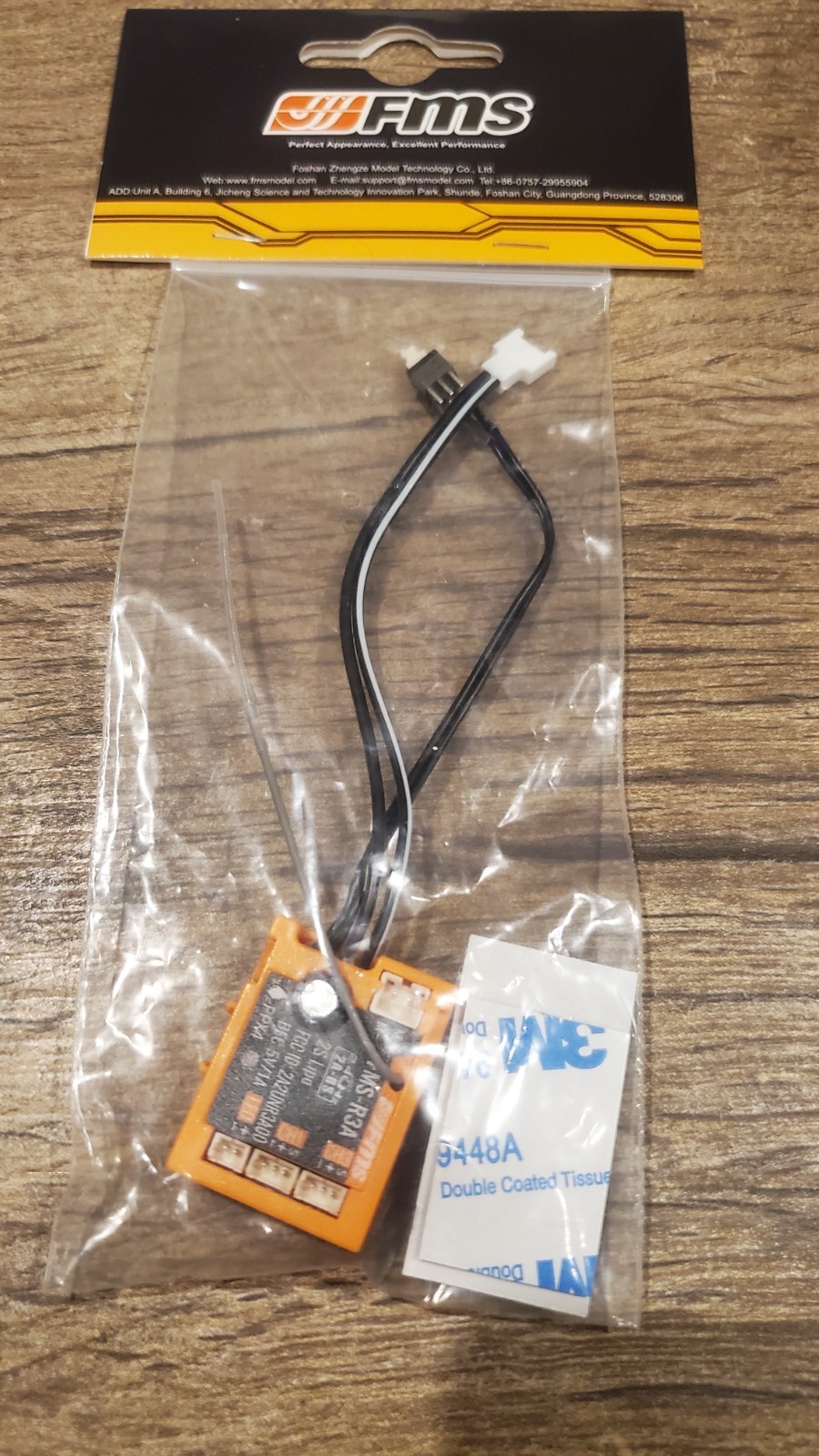 FMS R4A3 ESC/RX RECEIVER  *Fits Fcx24M And Most Others In The Fcx24 Lineup