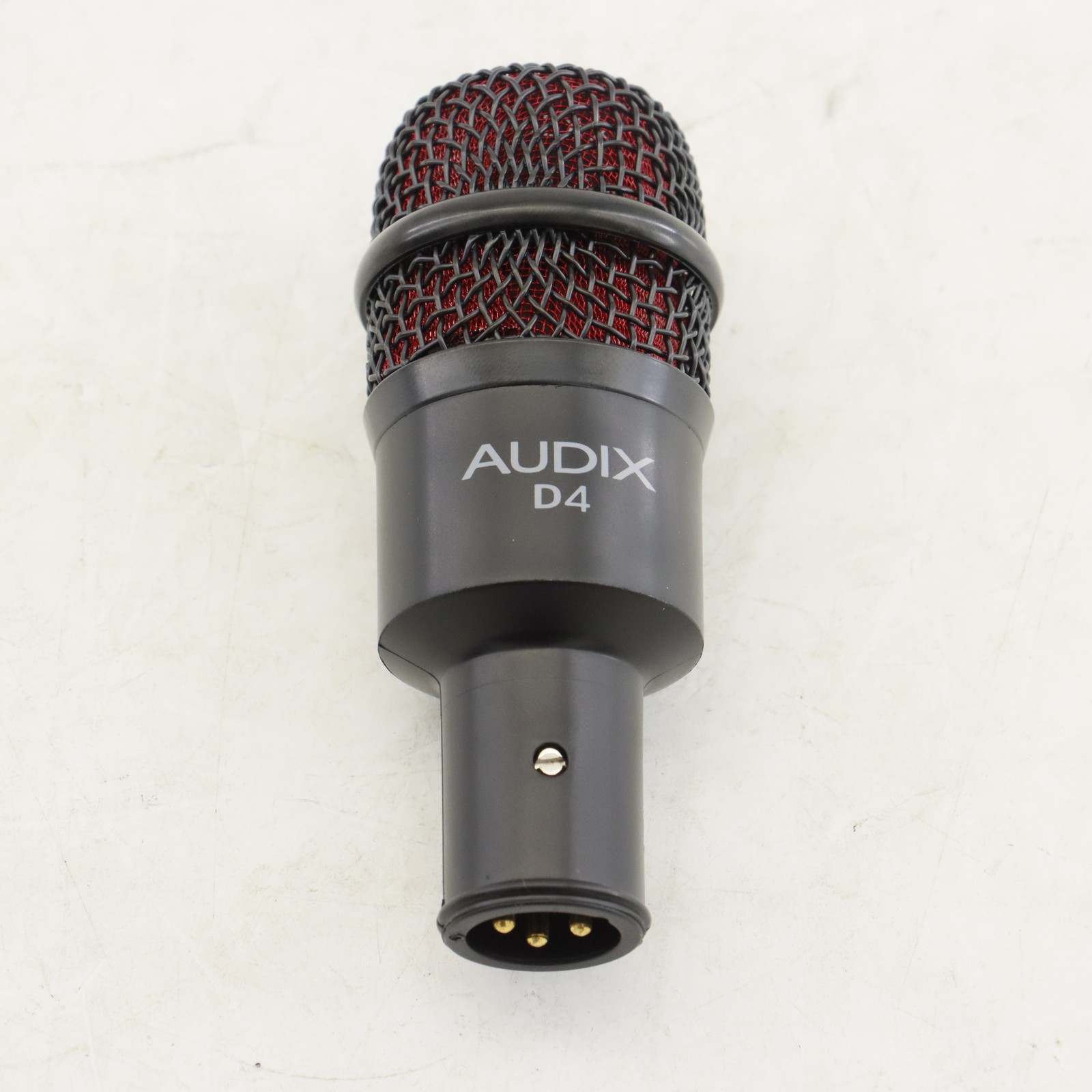 NEW 1 Pack Audix D4 Hypercardioid Dynamic Instrument Microphone Bundle US