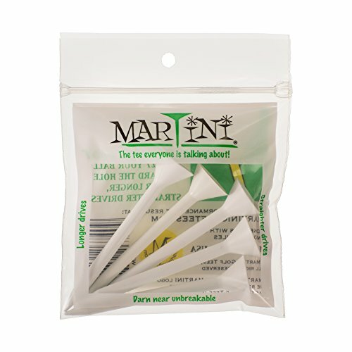 Martini Golf Tees 3-1/4'' WHITE